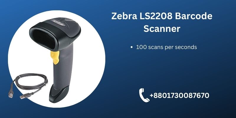 Zebra LS2208 Barcode Scanner